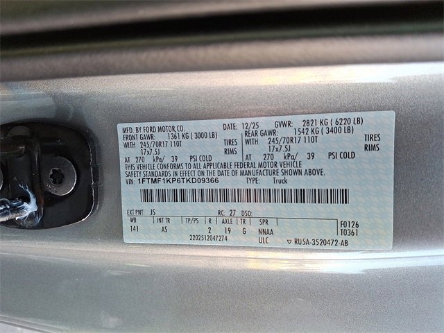 New 2026 Ford F150 XL w/ Equipment Group 103A High image 15