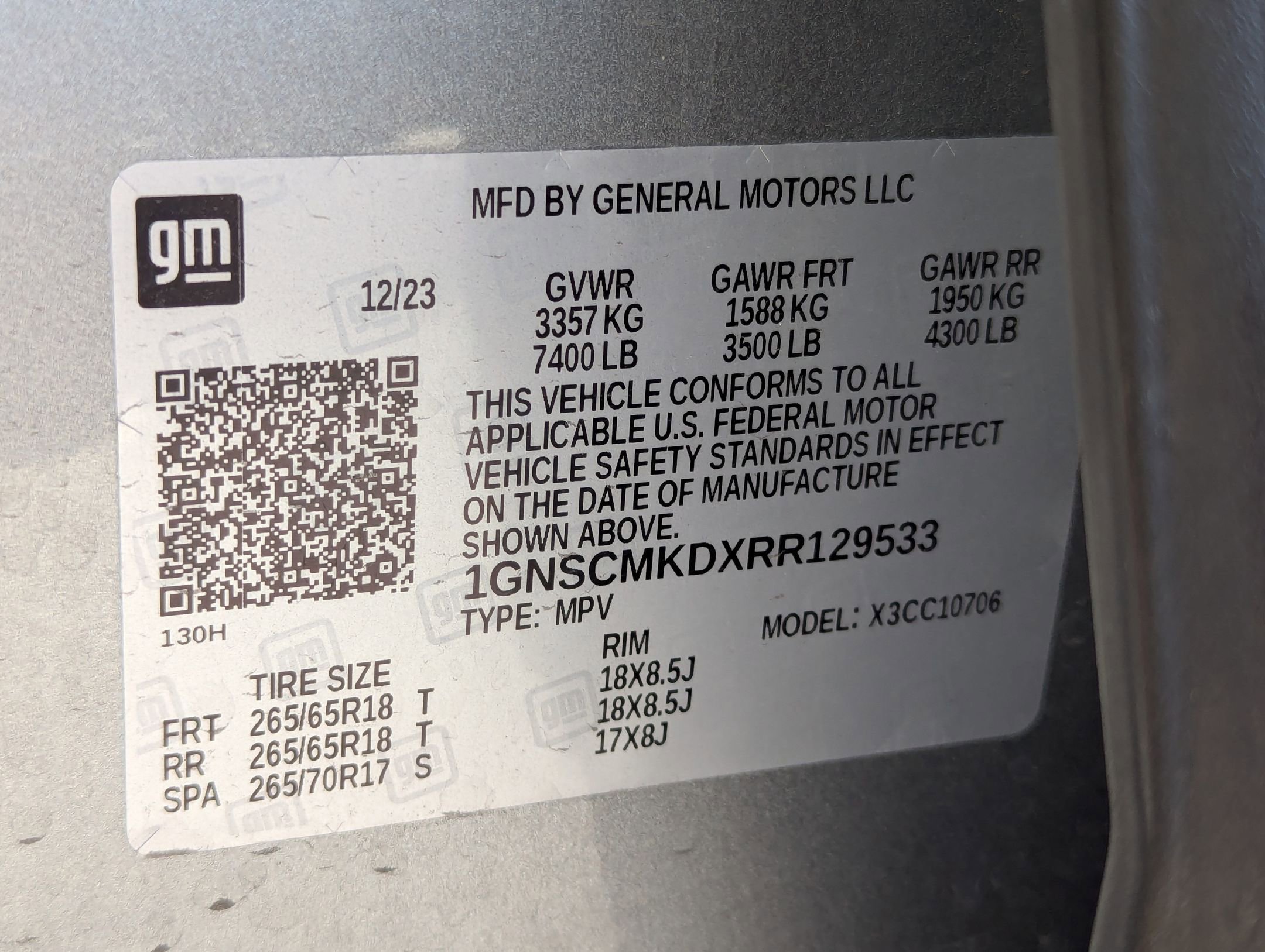 Used 2024 Chevrolet Tahoe LS w/ Driver Alert Package image 33