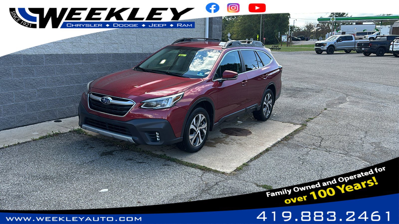 Used 2021 Subaru Outback Limited