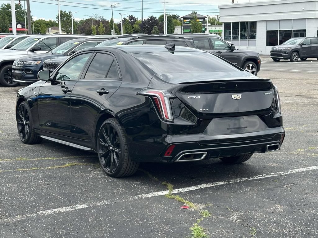 Used 2022 Cadillac CT4 Sport w/ LPO, ONYX Package AWD/4WD image 6