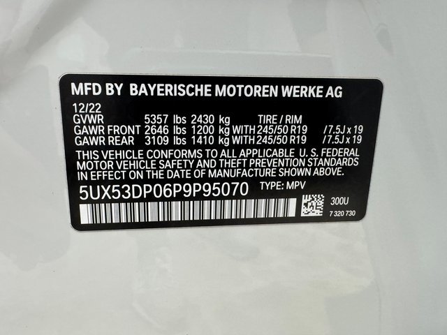 Certified 2023 BMW X3 xDrive30i w/ M Sport Package image 29