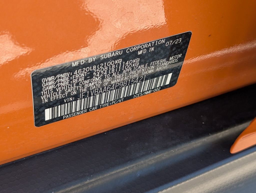 Certified 2023 Subaru WRX image 20