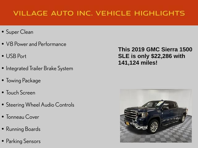 Used 2019 GMC Sierra 1500 SLE w/ X31 Off-Road Package AWD/4WD image 7
