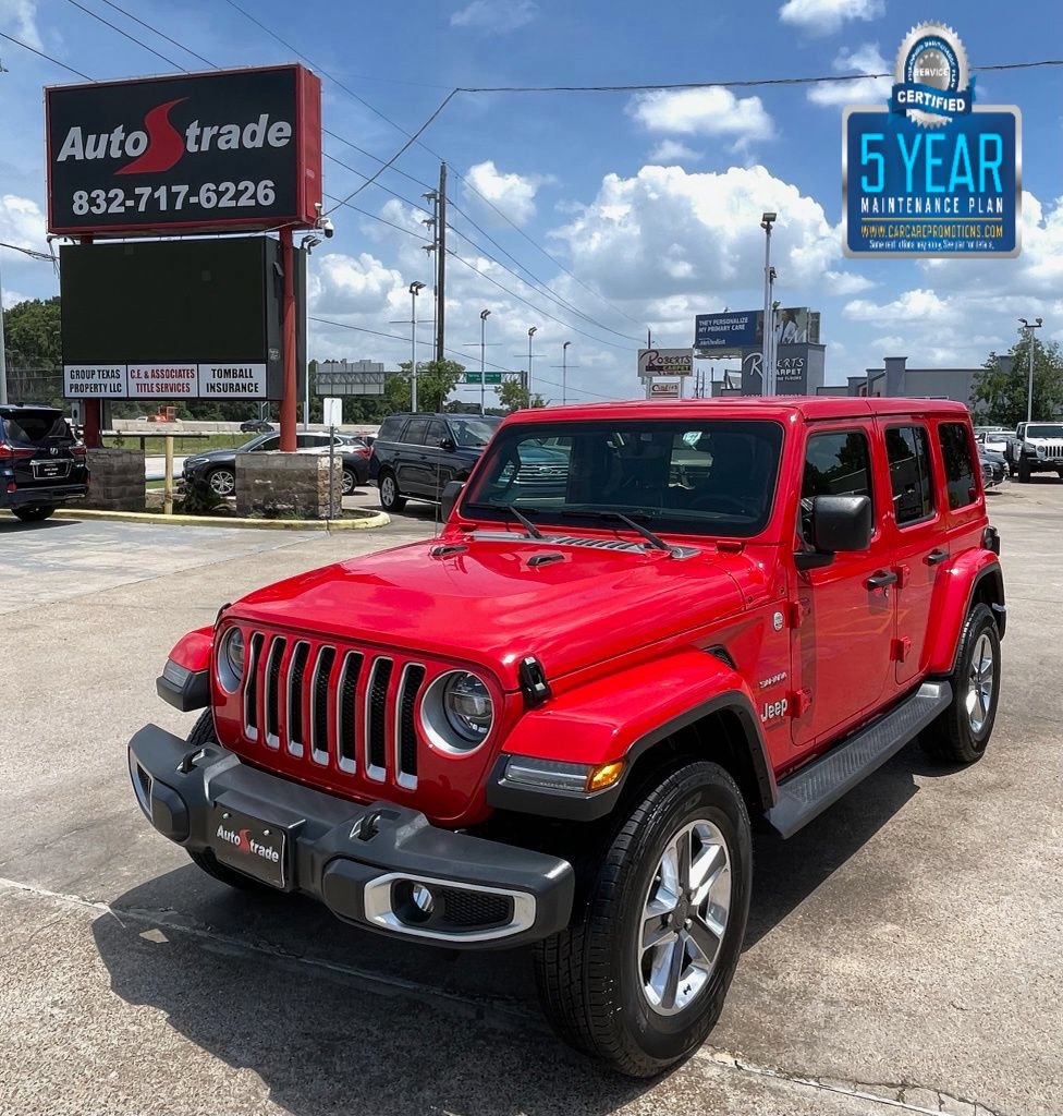 Used 2019 Jeep Wrangler Unlimited Sahara AWD/4WD image 1