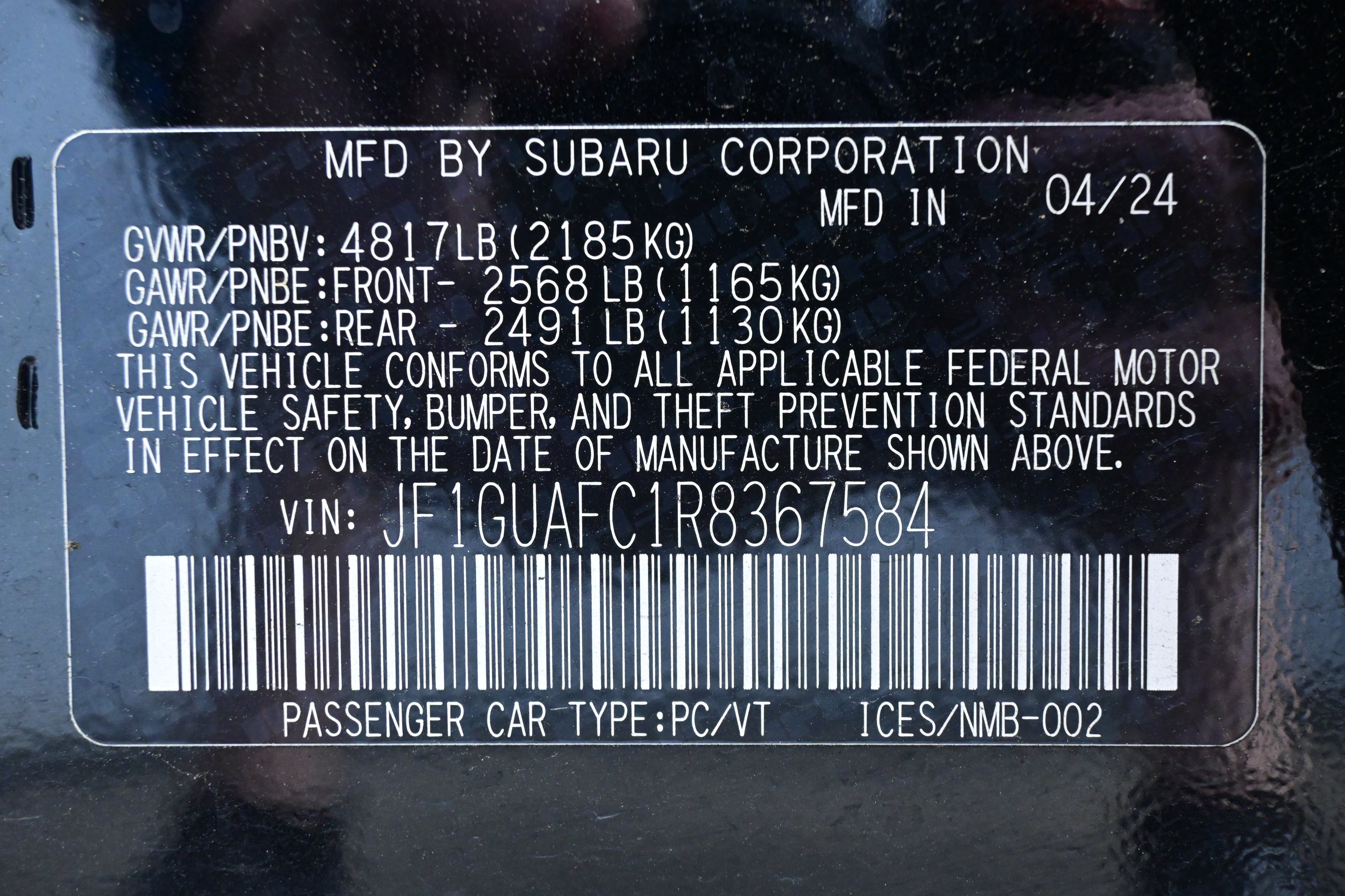 Certified 2024 Subaru Impreza 2.0i Sport AWD/4WD image 35