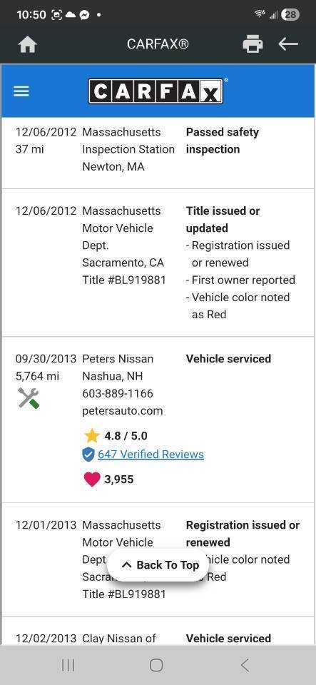 Used 2012 Nissan Leaf SV FWD image 54