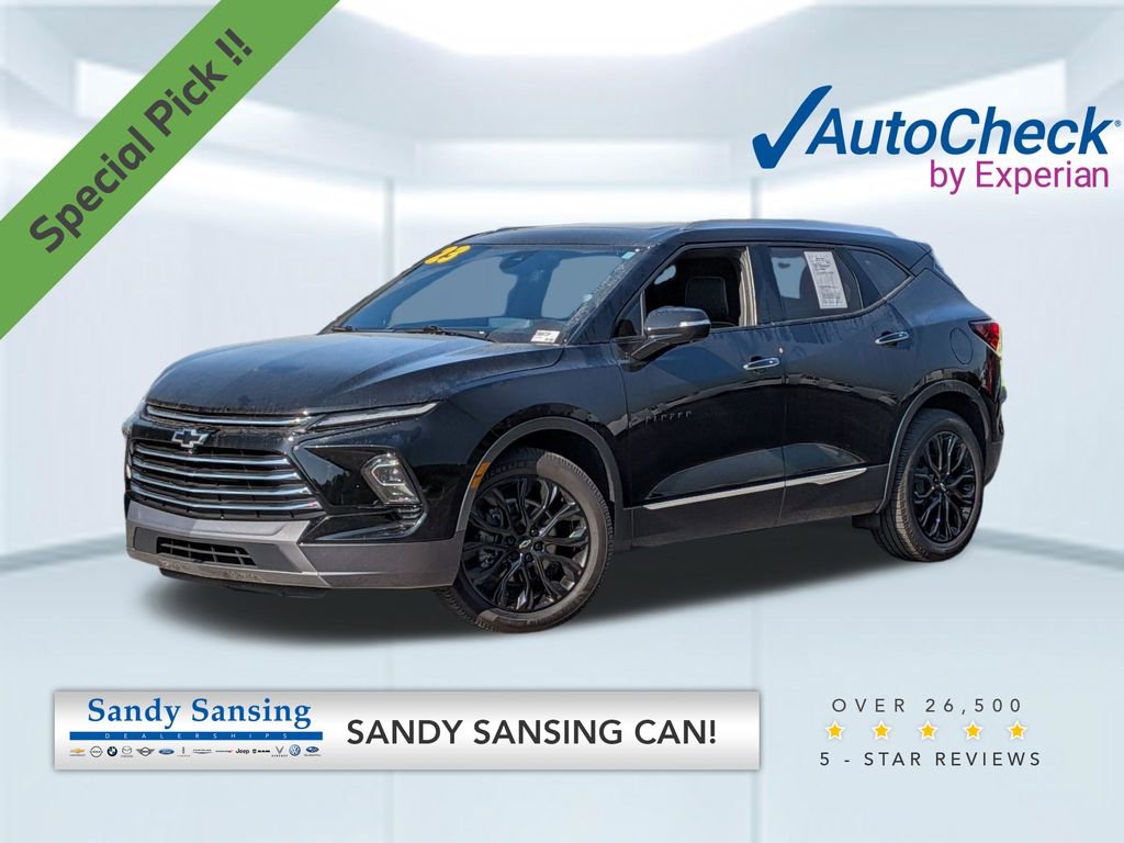 Used 2023 Chevrolet Blazer Premier w/ Driver Confidence II Package image 1
