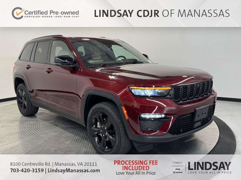 Used 2025 Jeep Grand Cherokee Limited w/ Luxury Tech Group II AWD/4WD image 1