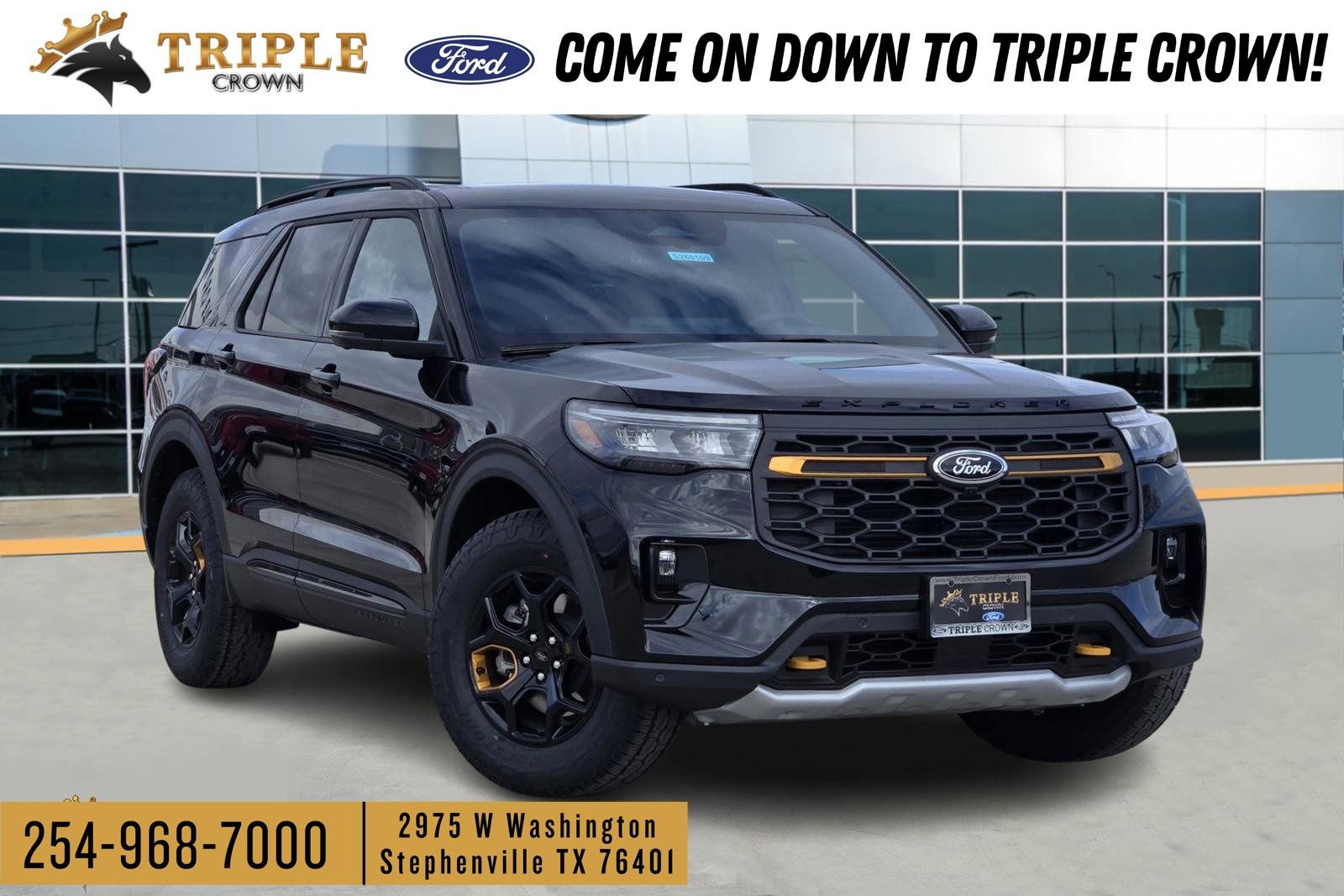 New 2026 Ford Explorer Tremor w/ Tremor Ultimate Package