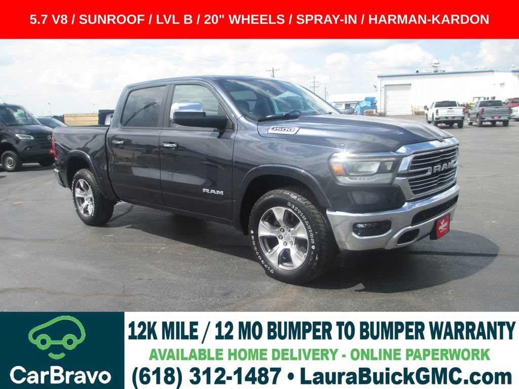 Used 2021 RAM 1500 Laramie AWD/4WD image 1