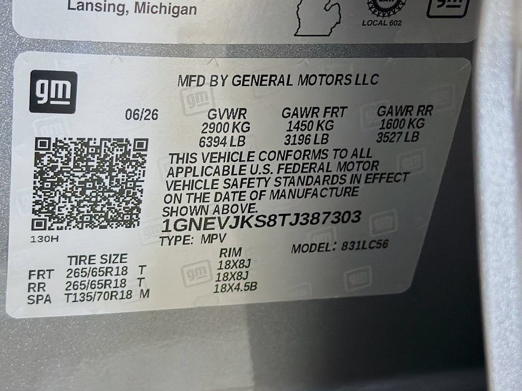 New 2026 Chevrolet Traverse Z71 w/ Enhanced Driving Package AWD/4WD image 29