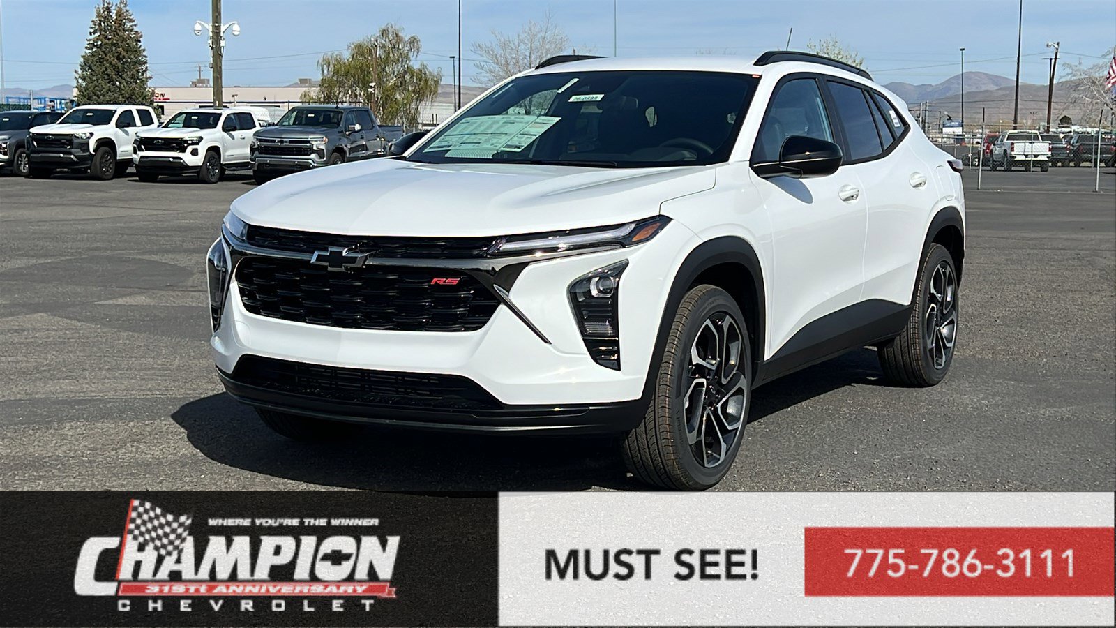 New 2026 Chevrolet Trax RS w/ Driver Confidence Package