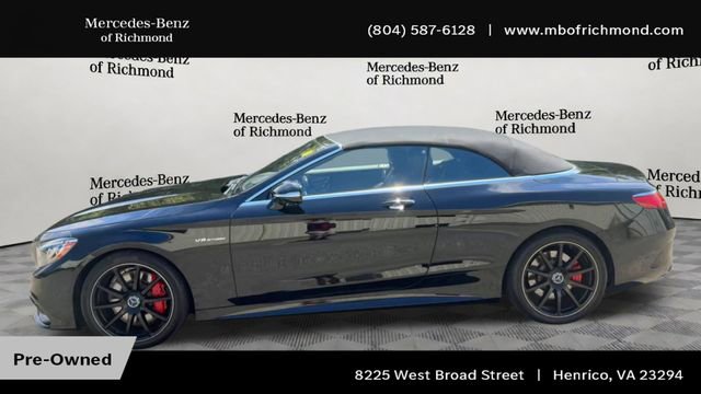 Used 2017 Mercedes-Benz S 63 AMG 4MATIC Cabriolet image 7