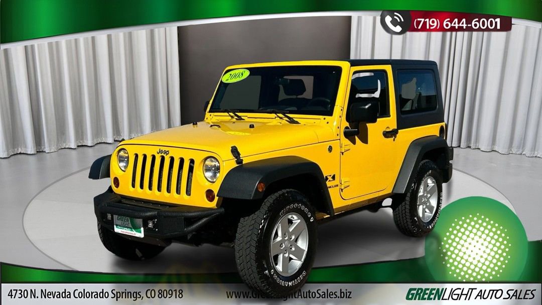 Used 2008 Jeep Wrangler X AWD/4WD image 1