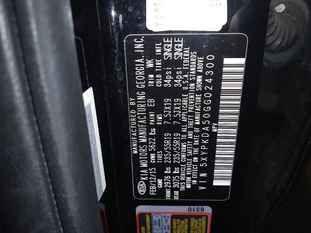 Used 2016 Kia Sorento SX w/ SXL Technology Package image 33