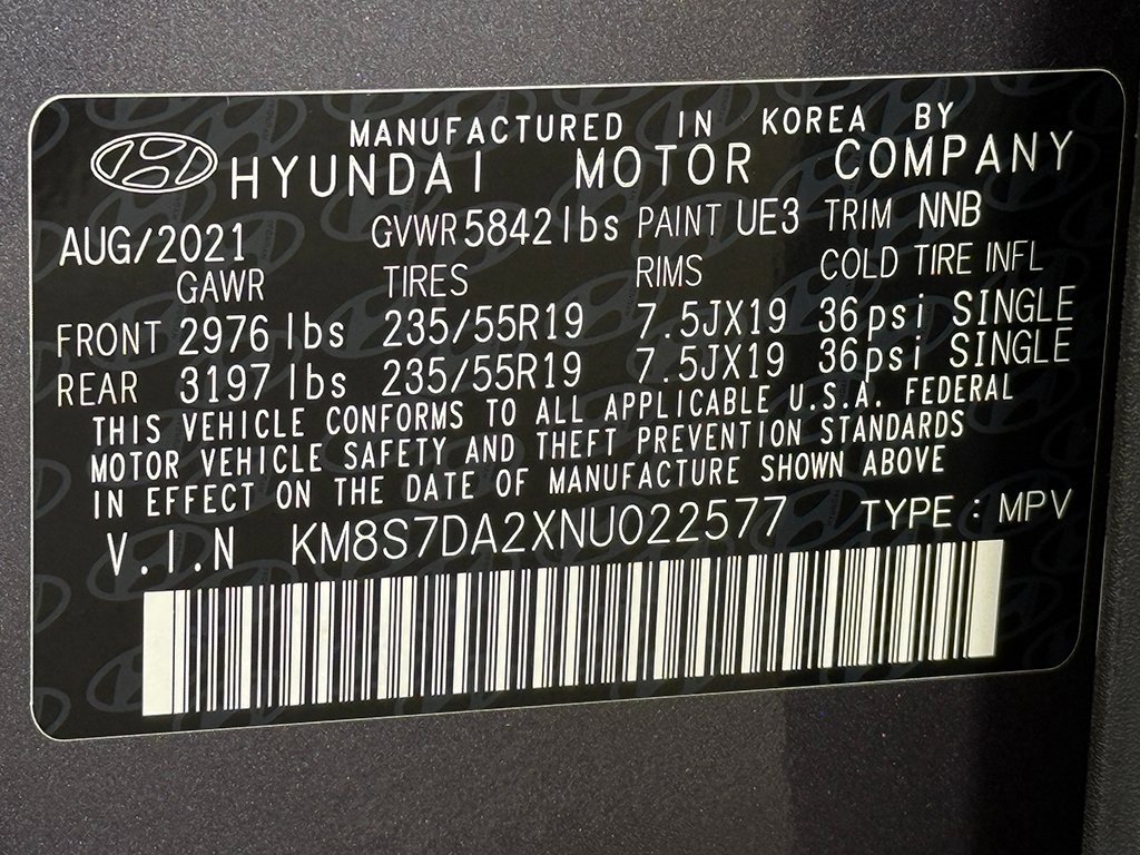 Used 2022 Hyundai Santa Fe Limited image 54