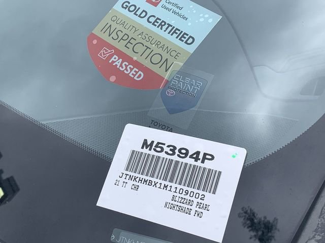 Certified 2021 Toyota C-HR Nightshade FWD image 36