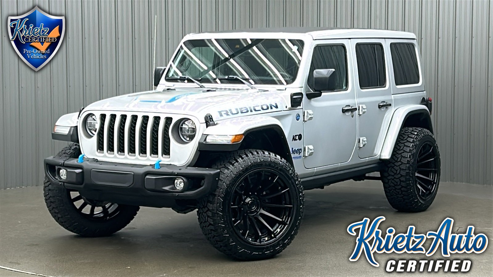 Used 2022 Jeep Wrangler Unlimited Rubicon 4xe w/ Steel Bumper Group