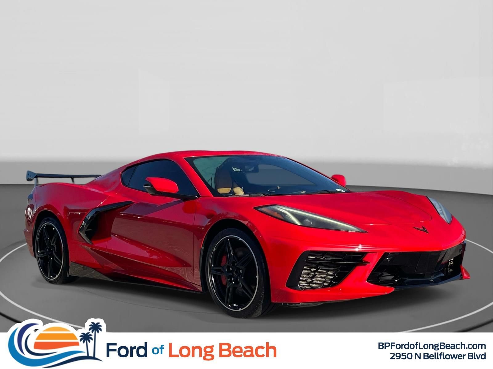 Used 2020 Chevrolet Corvette Stingray Preferred Cpe w/ 2LT Preferred Equipment Group RWD image 1