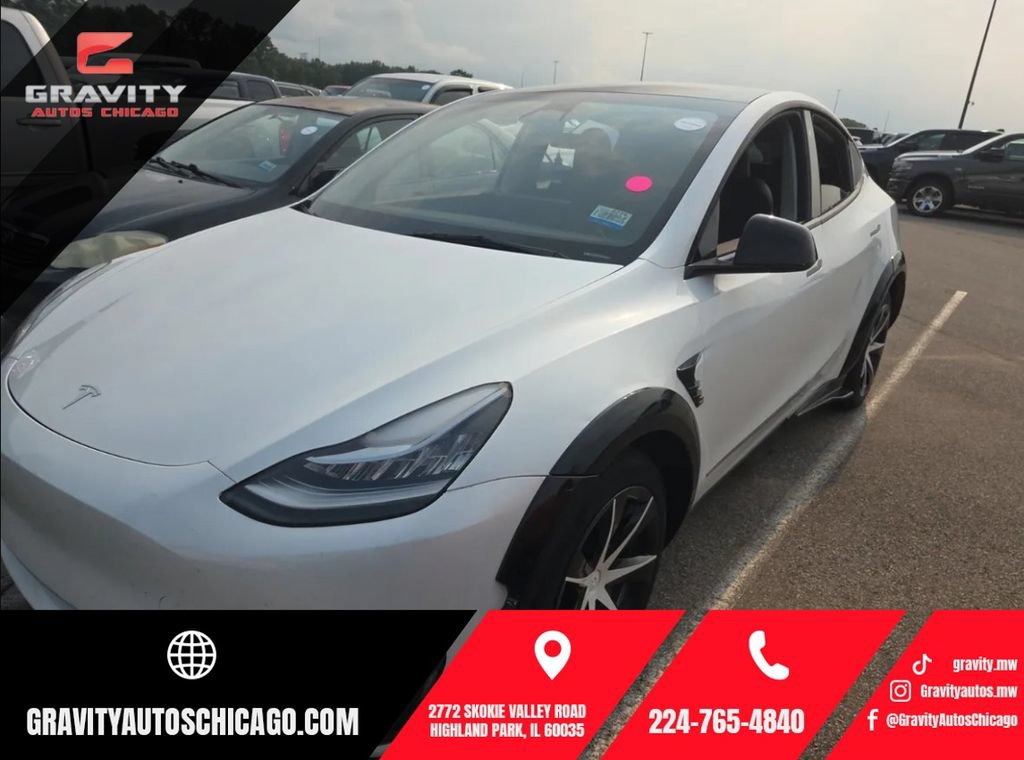 Used 2023 Tesla Model Y Long Range AWD/4WD image 1