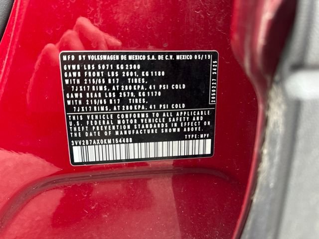 Used 2019 Volkswagen Tiguan SE w/ Panoramic Sunroof Package image 23