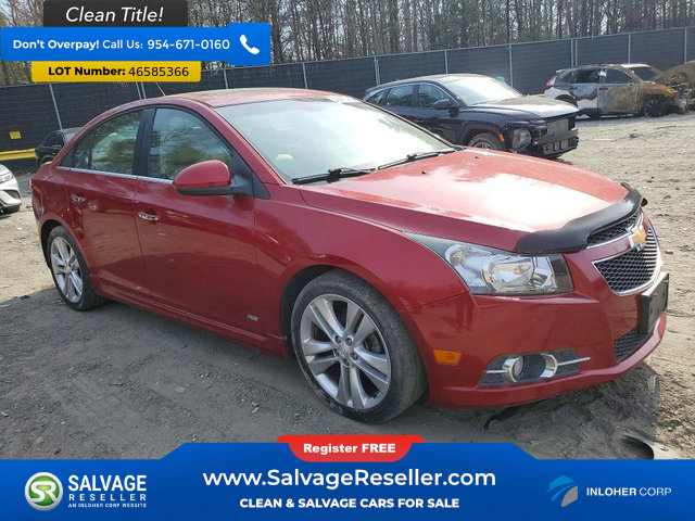 Used 2012 Chevrolet Cruze LTZ w/ RS Package FWD image 5