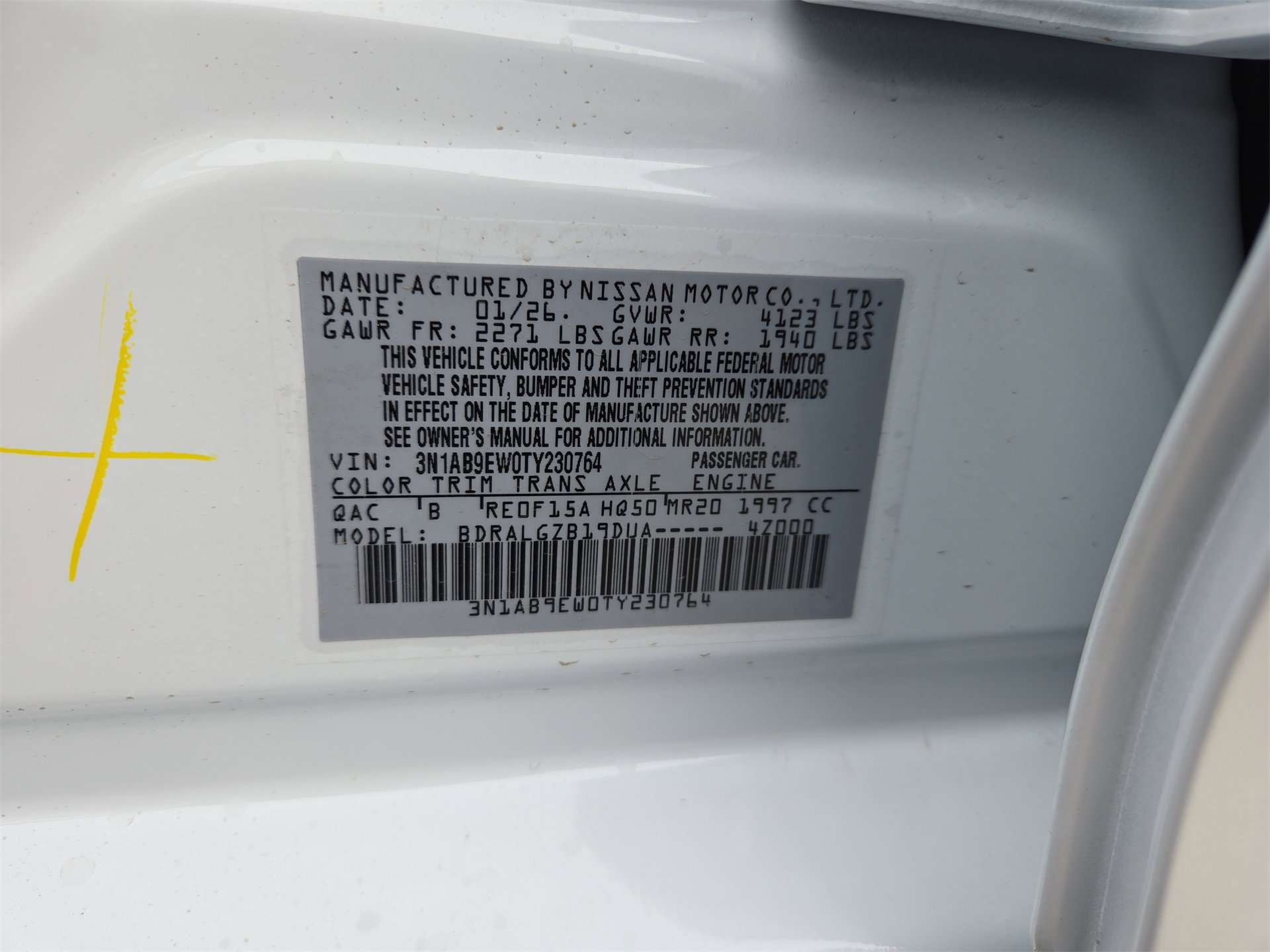 New 2026 Nissan Sentra SL w/ Floor Mat Package image 39