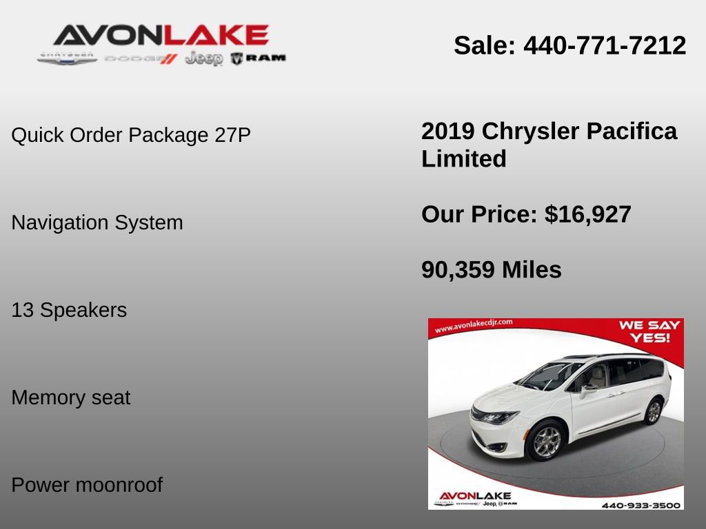 Used 2019 Chrysler Pacifica Limited image 6