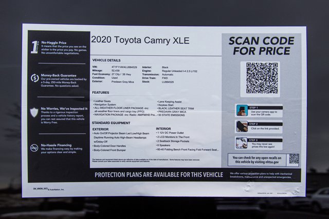 Used 2020 Toyota Camry XLE image 28
