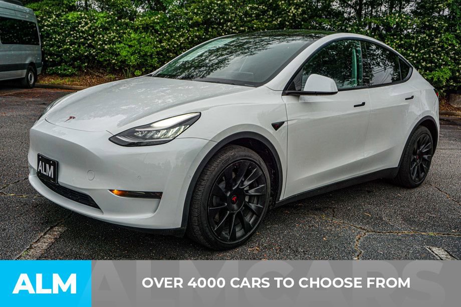 Used 2021 Tesla Model Y Long Range AWD/4WD image 3