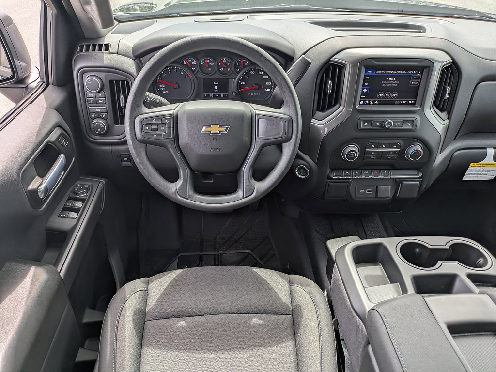 New 2026 Chevrolet Silverado 1500 Custom w/ Turbomax Blackout Package AWD/4WD image 16