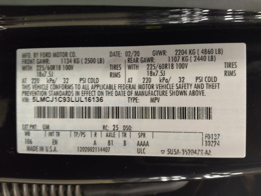 Used 2020 Lincoln Corsair FWD image 33