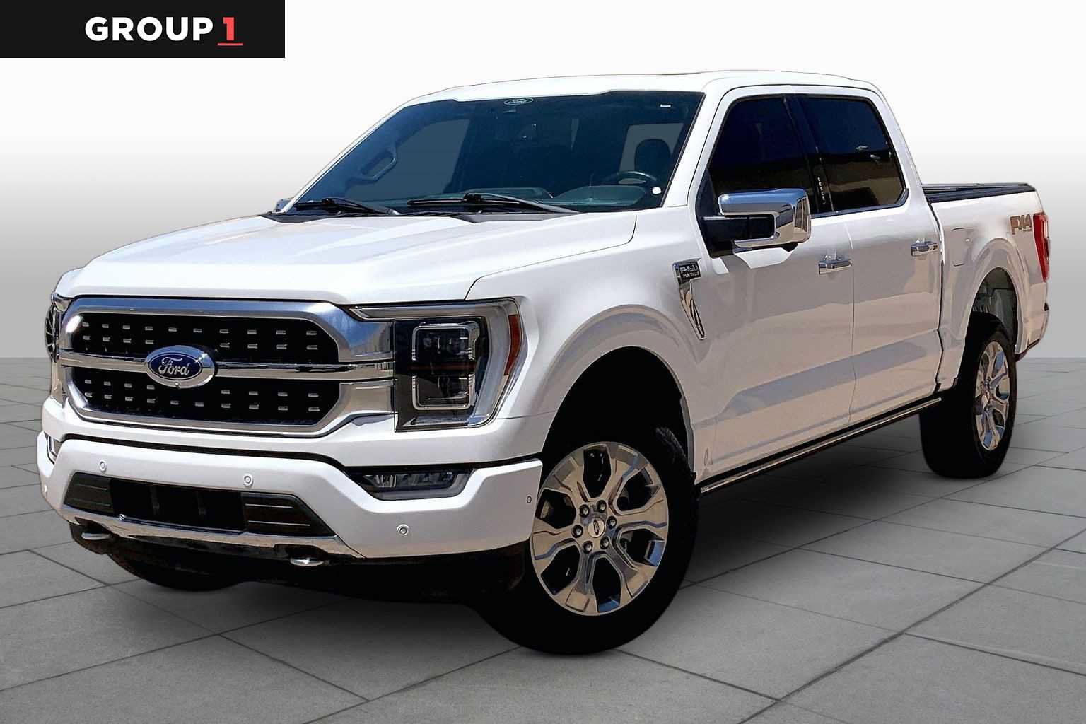 Certified 2021 Ford F150 Platinum w/ Equipment Group 701A High AWD/4WD image 1