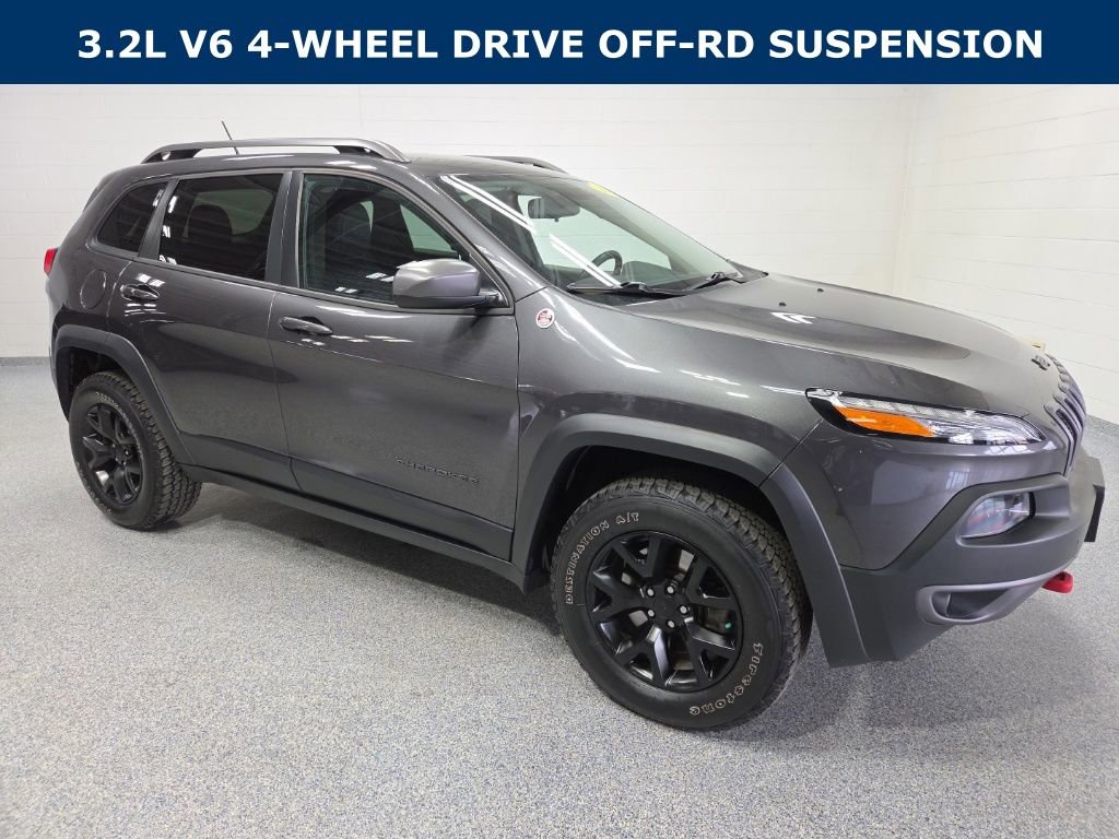 Used 2015 Jeep Cherokee Trailhawk w/ Leather Interior Group