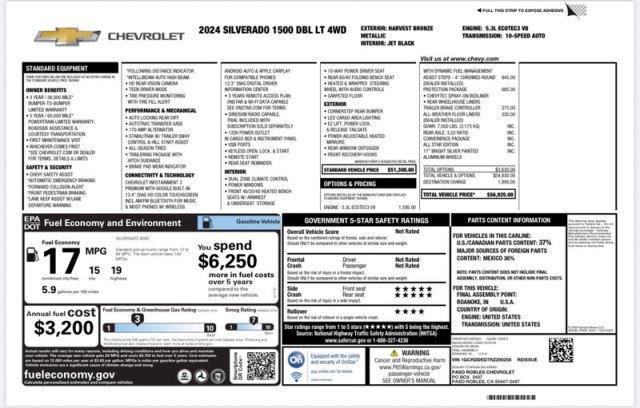 Used 2024 Chevrolet Silverado 1500 LT w/ Protection Package image 32