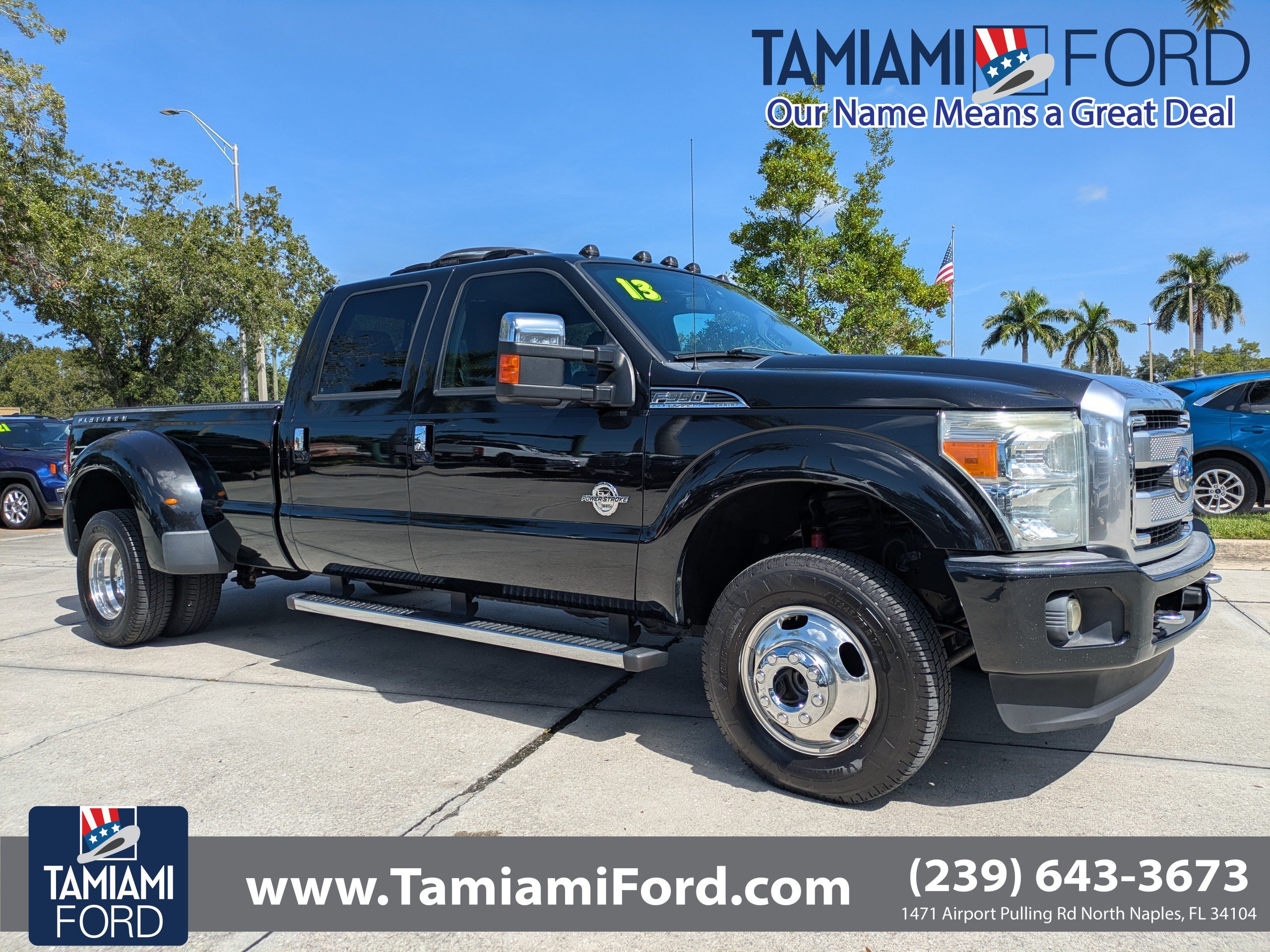 Used 2013 Ford F350 Platinum AWD/4WD image 1