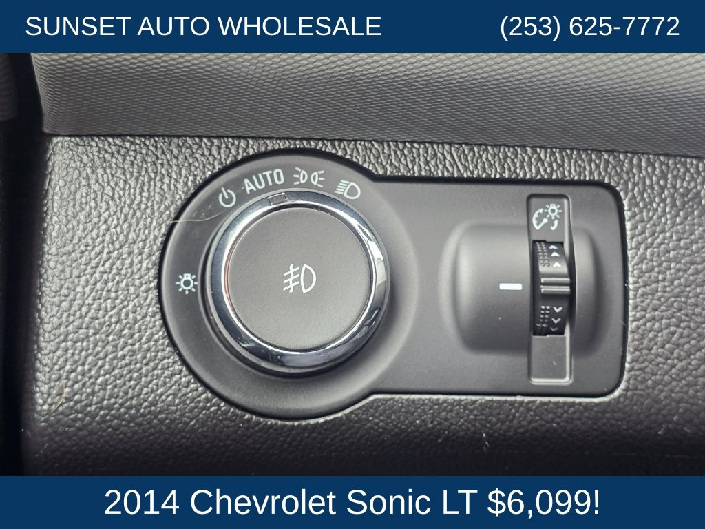 Used 2014 Chevrolet Sonic LT w/ Wheels and Fog Lamp Package FWD image 23