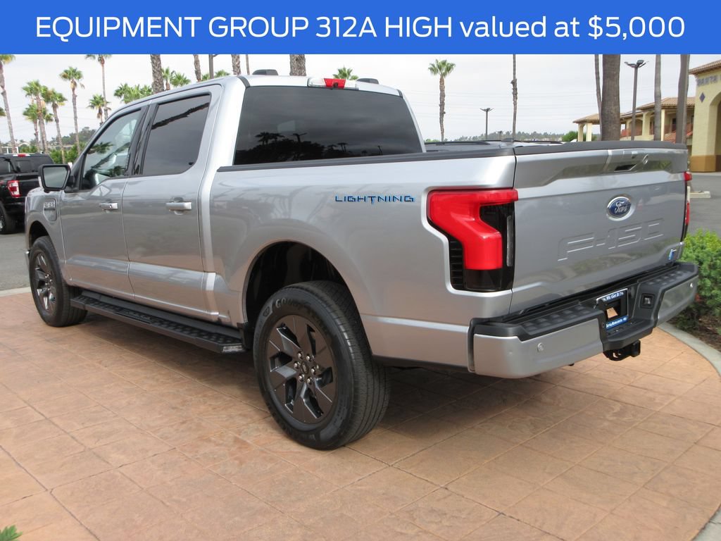 Certified 2023 Ford F150 Lightning XLT w/ Equipment Group 312A High AWD/4WD image 2