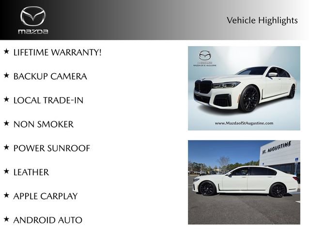 Used 2021 BMW 750i xDrive w/ Executive Package image 2