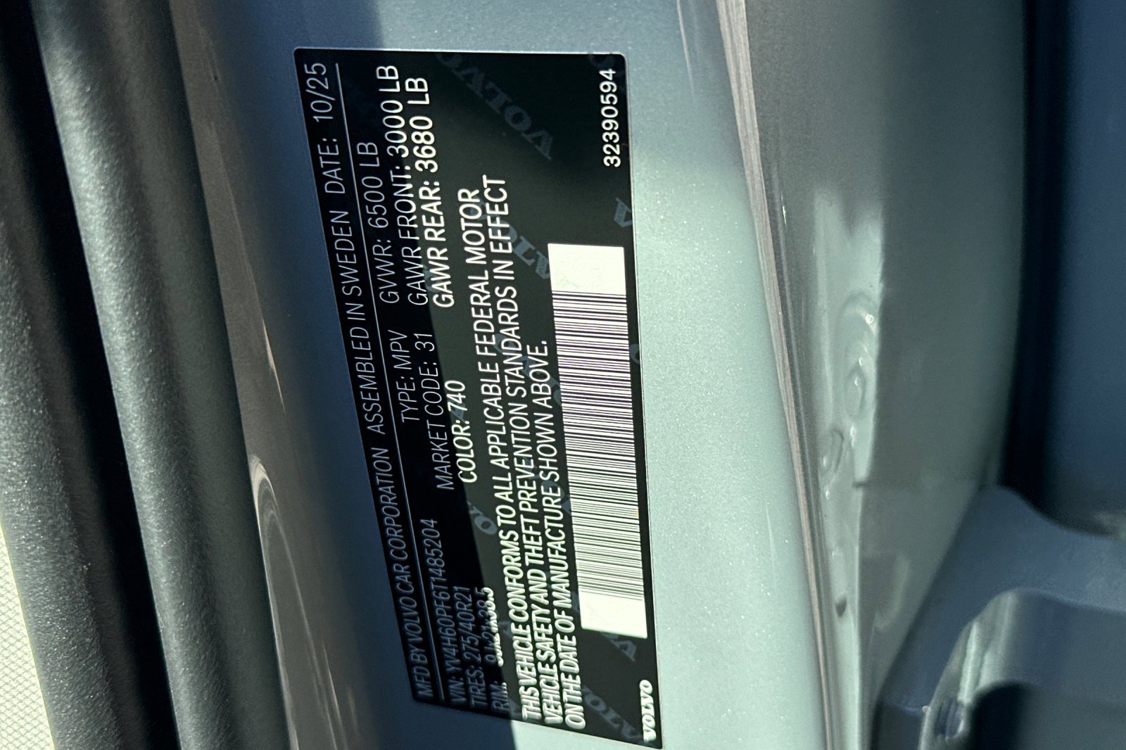 New 2026 Volvo XC90 T8 Ultra image 24