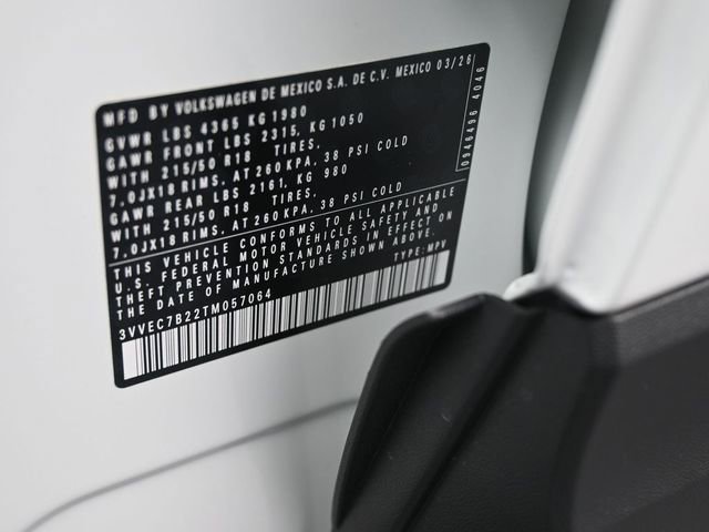 New 2026 Volkswagen Taos SE image 20