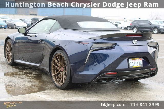 Used 2021 Lexus LC 500 Convertible w/ Touring Package image 3