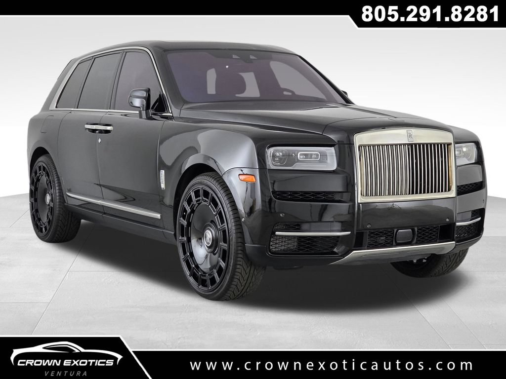 Used 2022 Rolls-Royce Cullinan w/ Interior Detailing Package AWD/4WD image 1