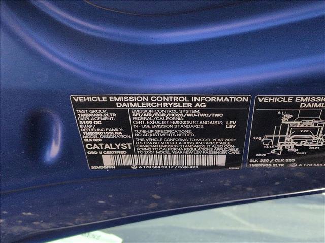 Used 2001 Mercedes-Benz SLK 320 image 15