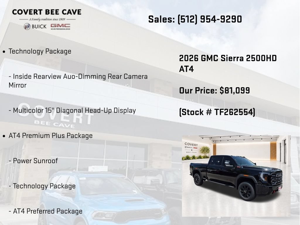 New 2026 GMC Sierra 2500 AT4 w/ AT4 Premium Plus Package AWD/4WD image 37
