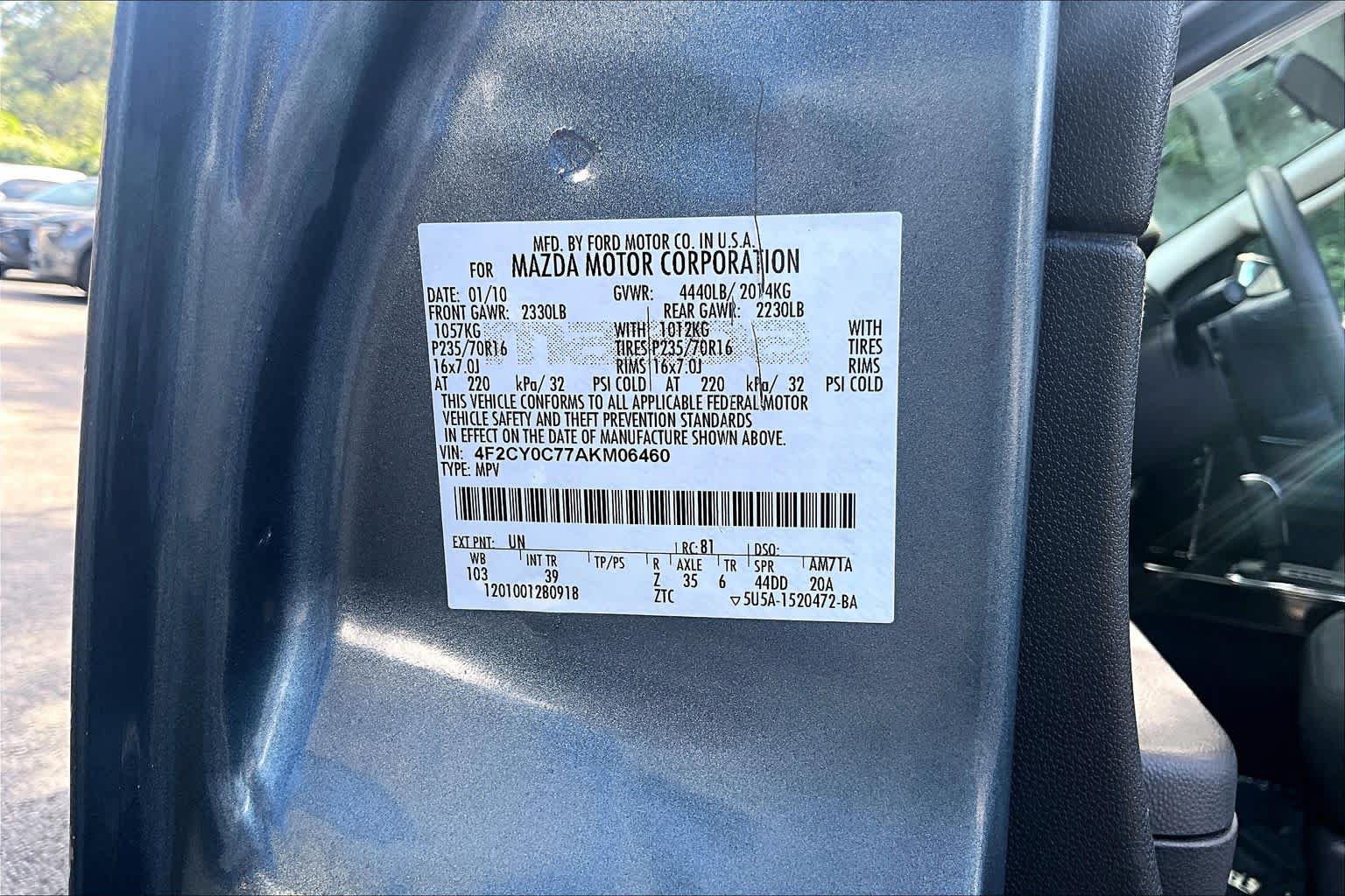 Used 2010 MAZDA Tribute i Sport FWD image 32