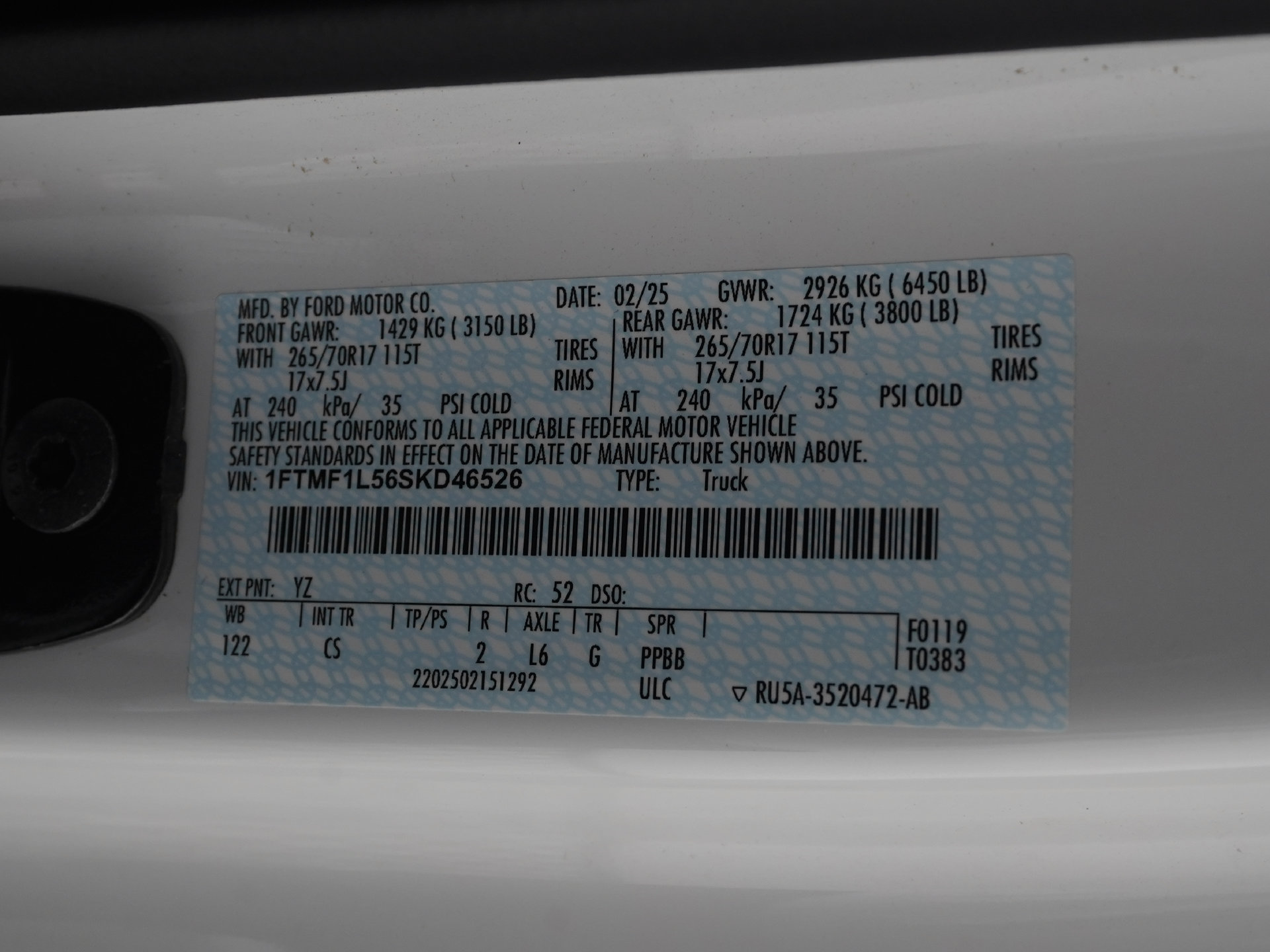 Used 2025 Ford F150 XL AWD/4WD image 33