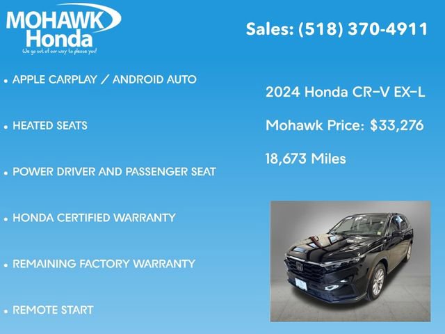 Certified 2024 Honda CR-V EX-L image 16
