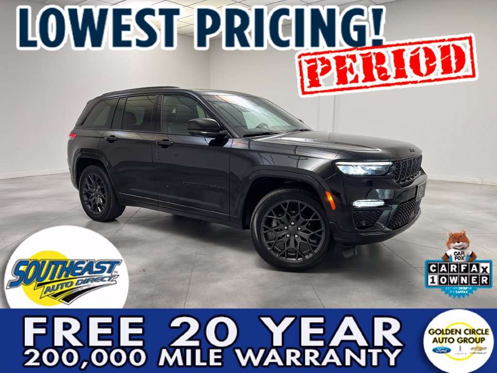 Used 2025 Jeep Grand Cherokee Summit w/ Obsidian Package