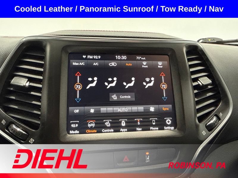 Used 2022 Jeep Cherokee Trailhawk w/ Sun, Sound & Nav Group AWD/4WD image 33